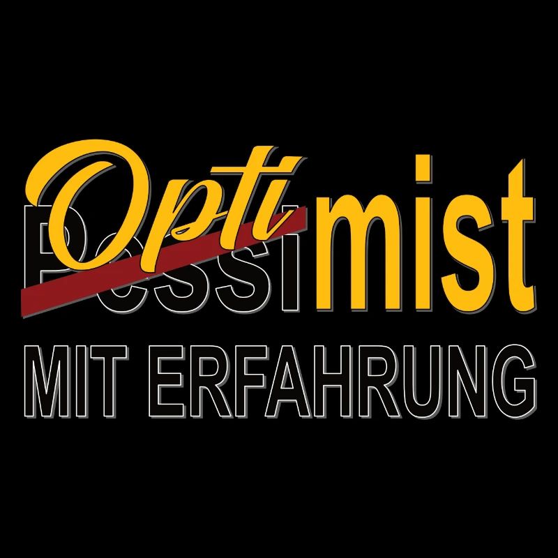 Optimist mit Erfahrung Geschenk