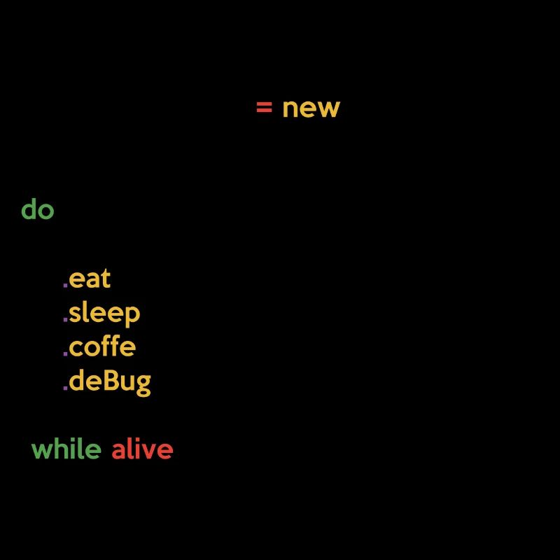 Eat Sleep Code Repeat Coder Programmer Software De