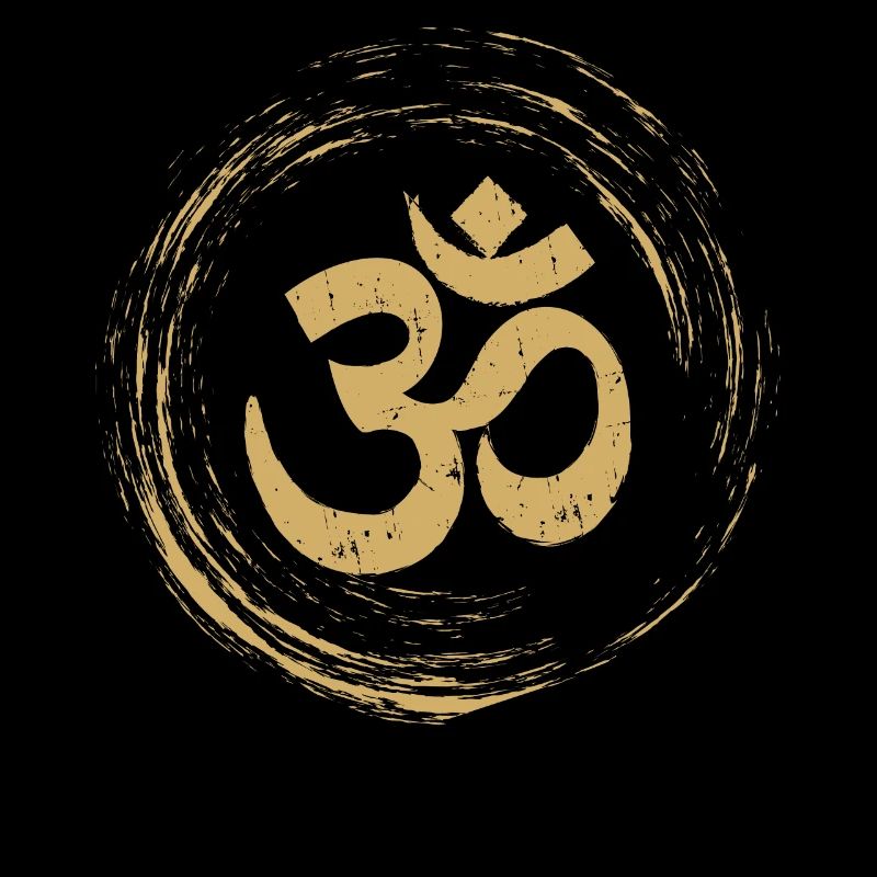 Om symbol circle