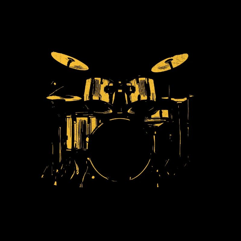 I Destroy Silence Drummer Drumming Drum Drummers