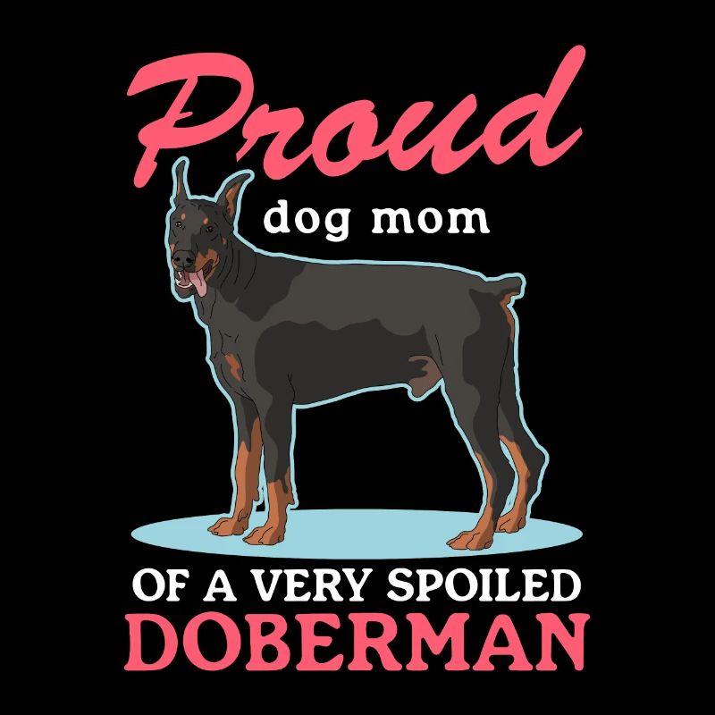 Dobermann Mom Hundebesitzer Hundemama Geschenk