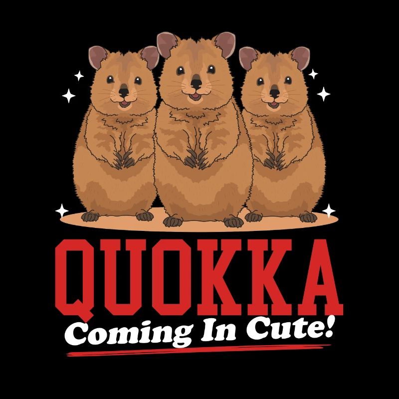 Quokka kangourou à queue courte kangourou cadeau