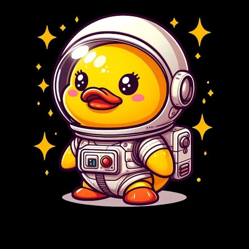 Astronaut Duck, Yellow Rubber Duck & Rubber Duck