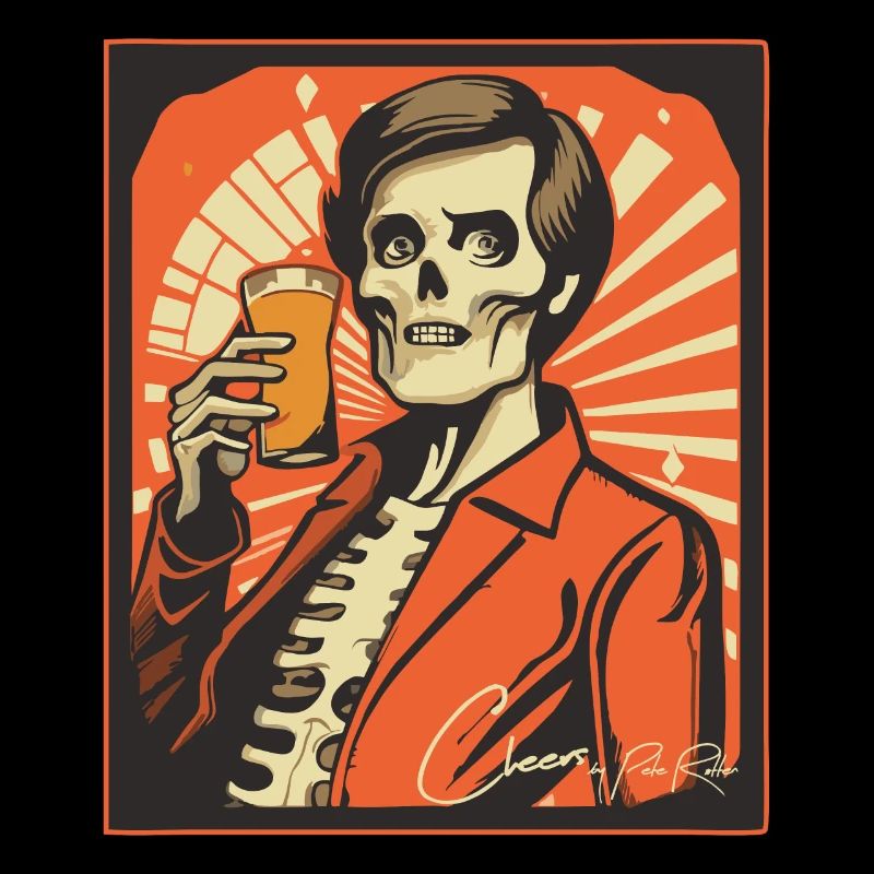 Cheers Mates: 70s Party Skeleton