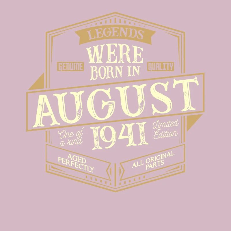 August 1941 Geburtstag Mann