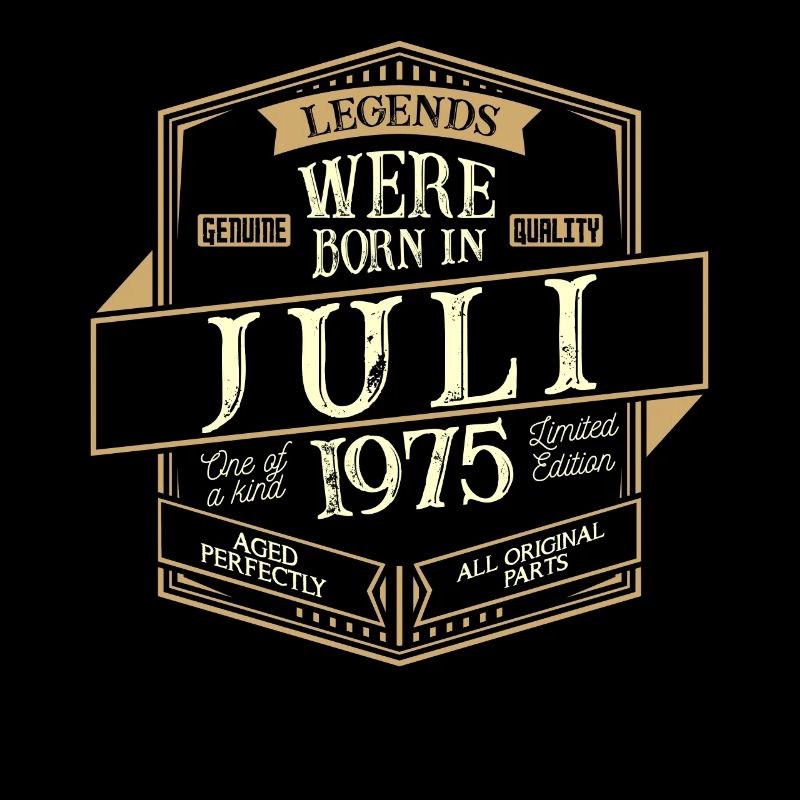 Juli 1975 Geburtstag Mann