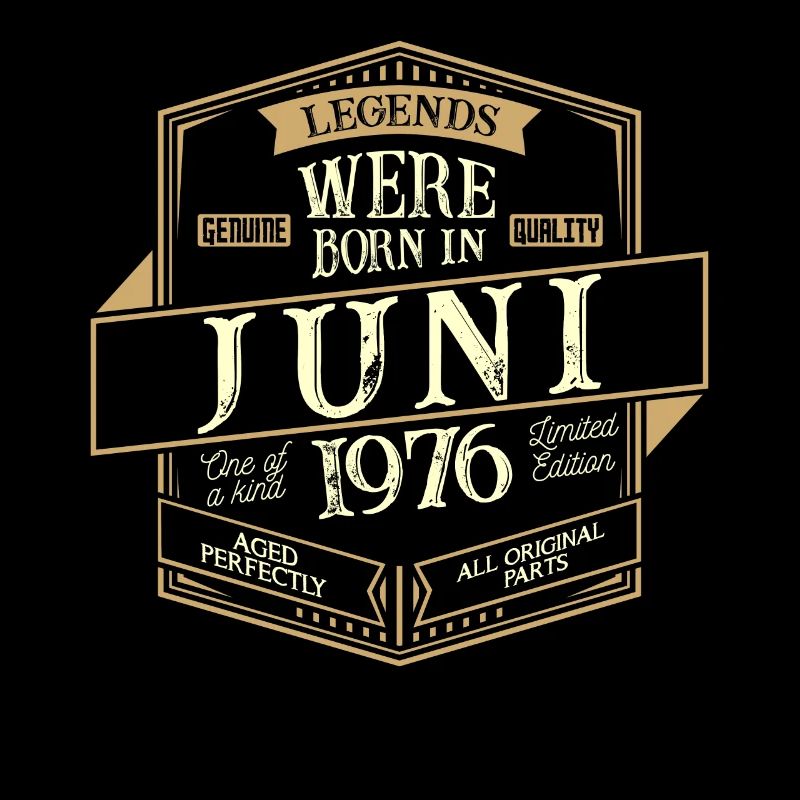 Juni 1976 Geburtstag Mann