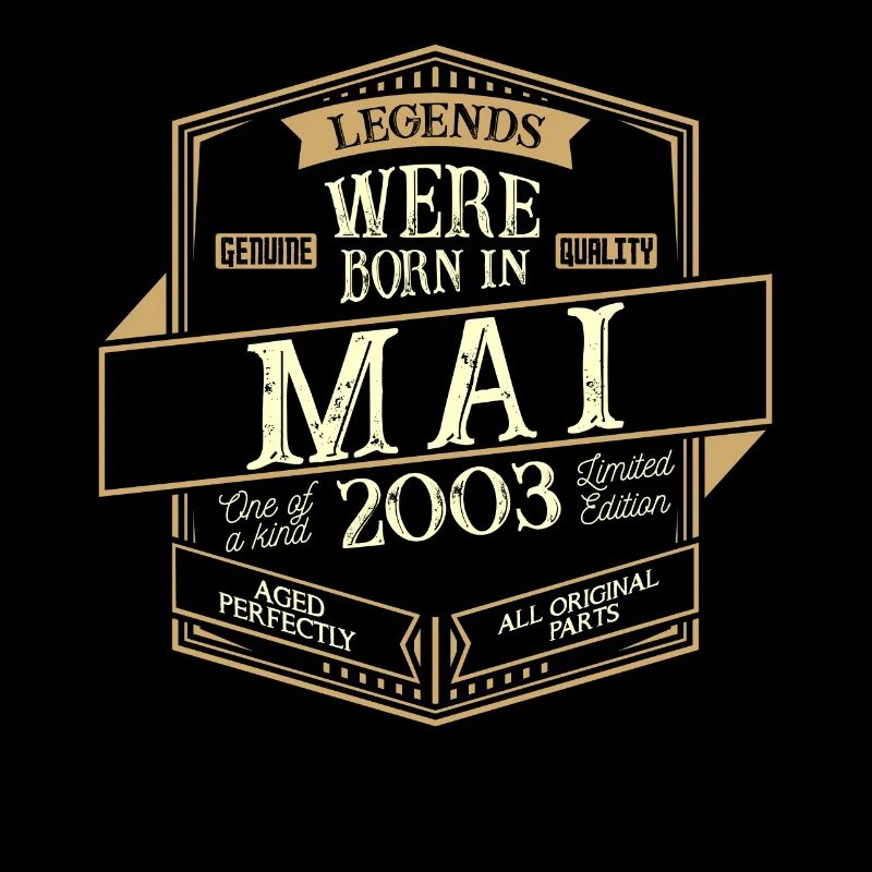 Mai 2003 Geburtstag Mann