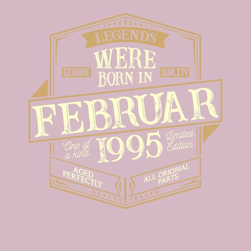 Februar 1995 Geburtstag Mann