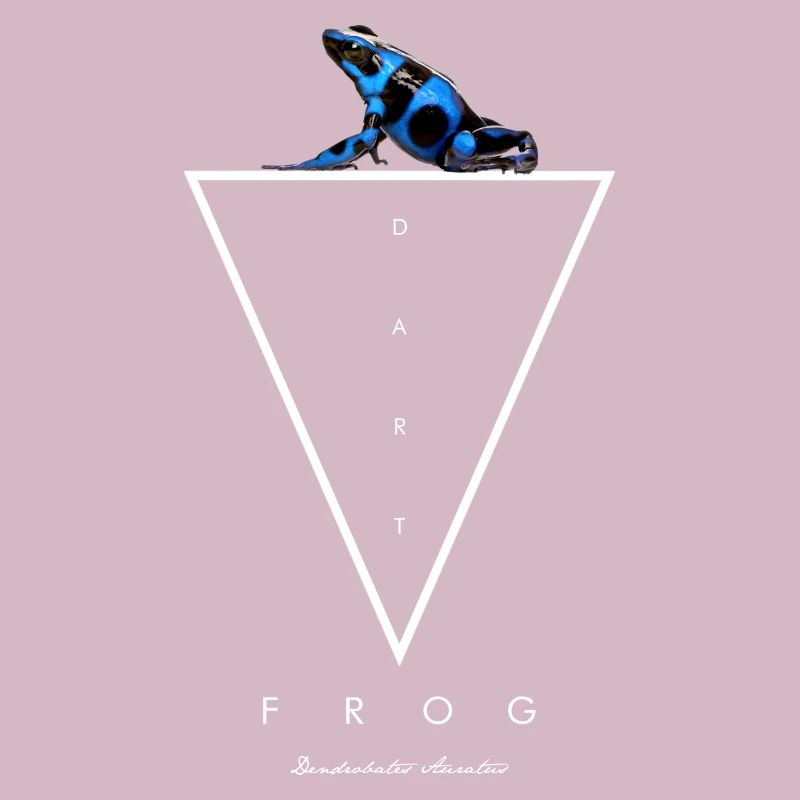 Blauer & Schwarzer Pfeilgiftfrosch Dendrobates auratus