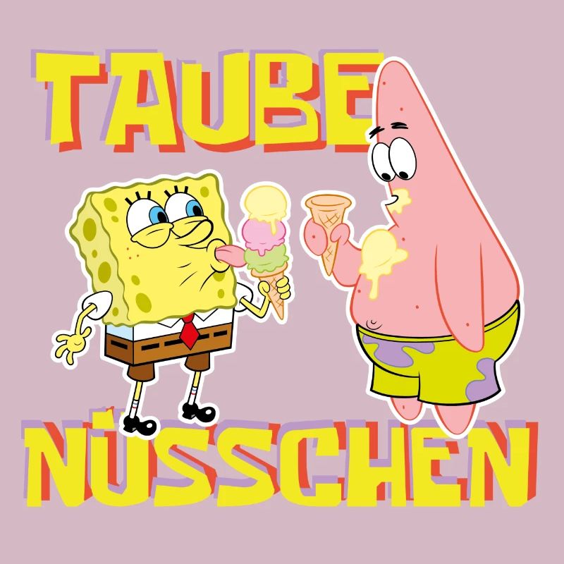 SpongeBob Schwammkopf Taube Nüsschen Patrick Eis