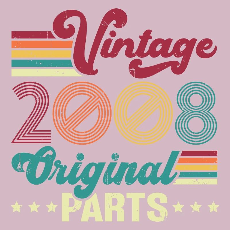 Vintage 2008 Original, Geburtstagsgeschenk