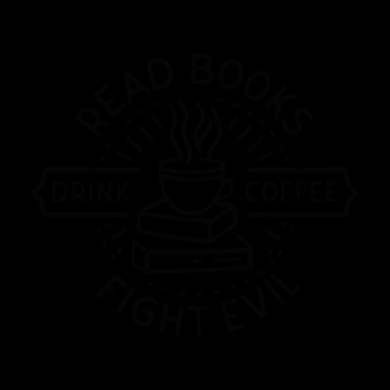 Bücher lesen, Kaffee trinken, das Böse bekämpfen