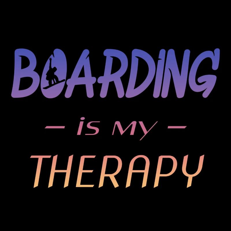 boarding is my therapy