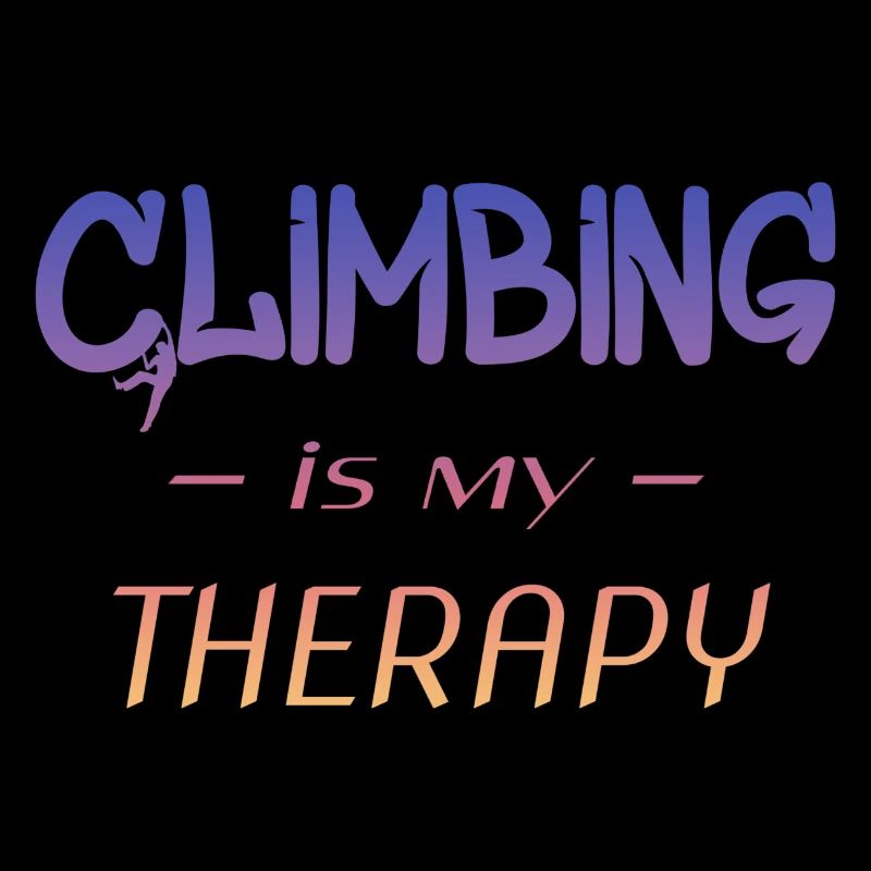 Climbing is my therapy