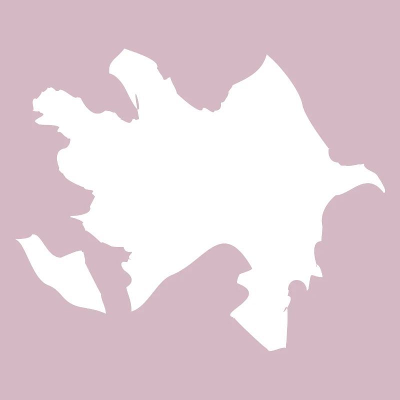 Drapeau de la carte de l'Azerbaïdjan