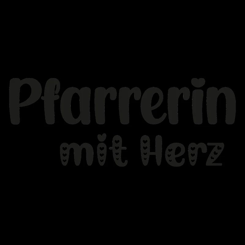 Pfarrerin mit Herz Jesus Glaube Kirche