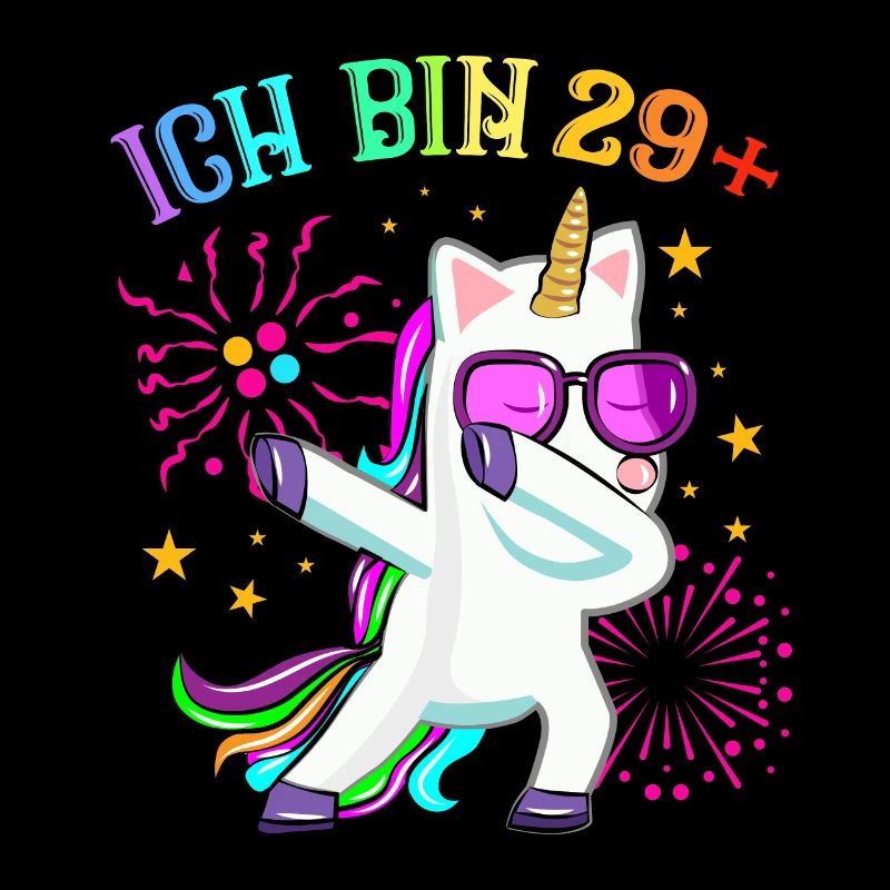 30. Geburtstag Einhorn 30 Jahre 30. Jubiläum Fun