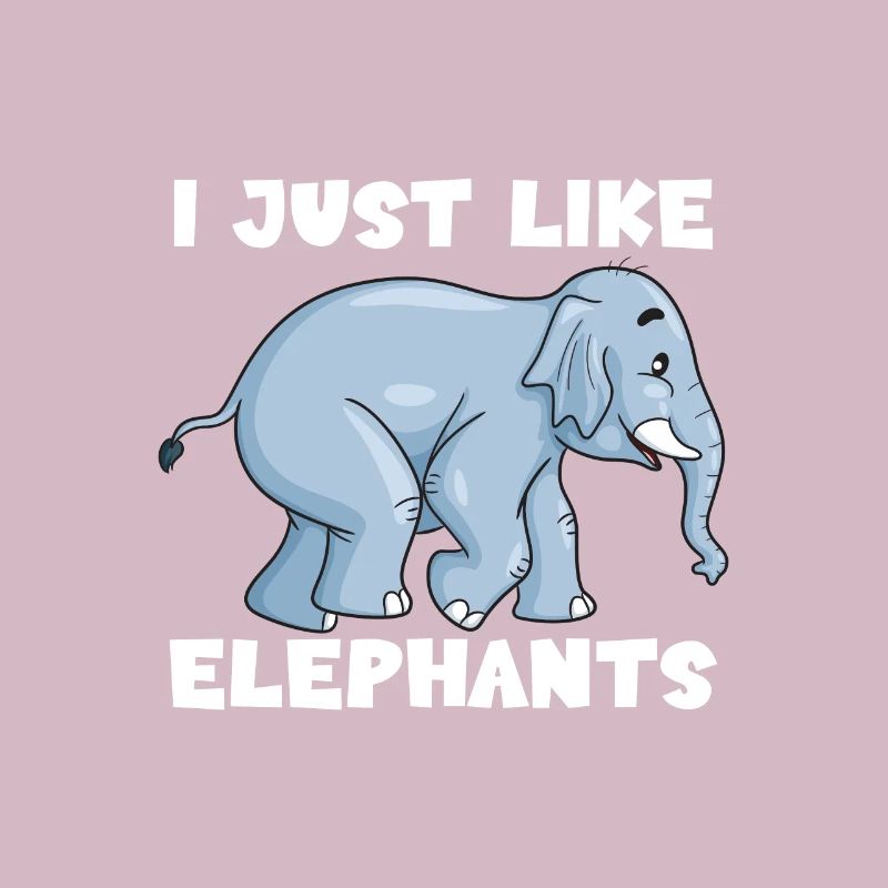 J’aime juste les éléphants