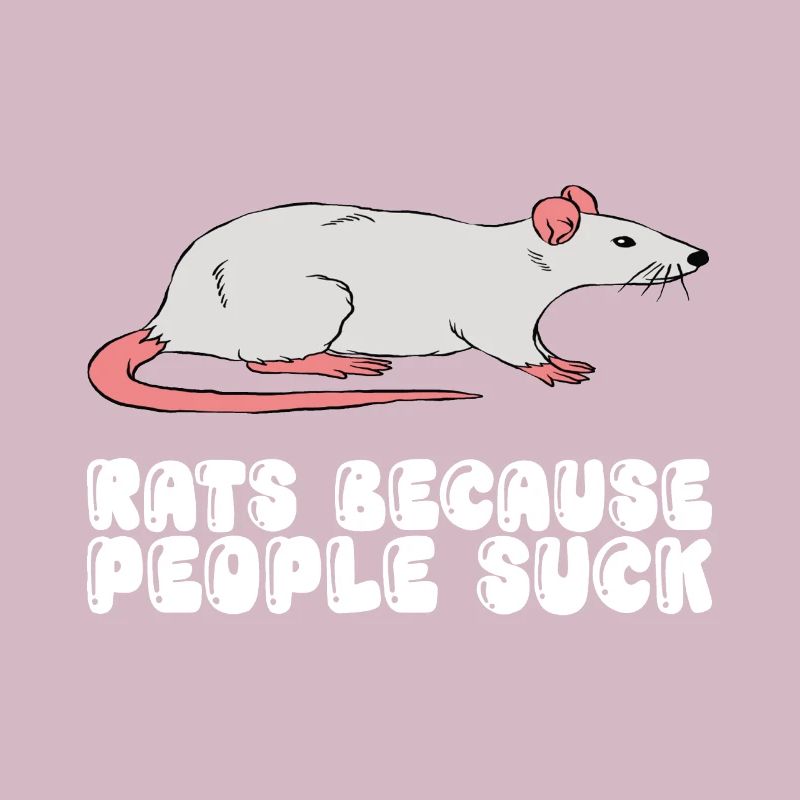 Les rats parce que les humains sont de la merde