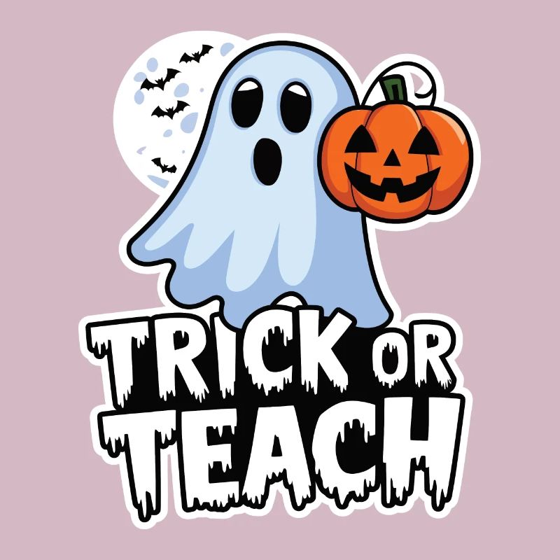 Trick Or Teach Halloween Lehrer