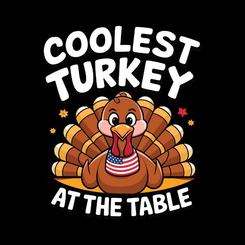 Dinde drôle de Thanksgiving