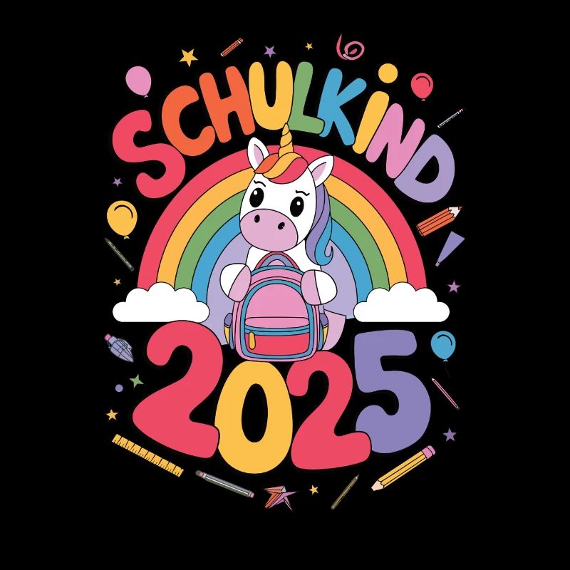 Schulkind 2025 Einschulung Schulanfang