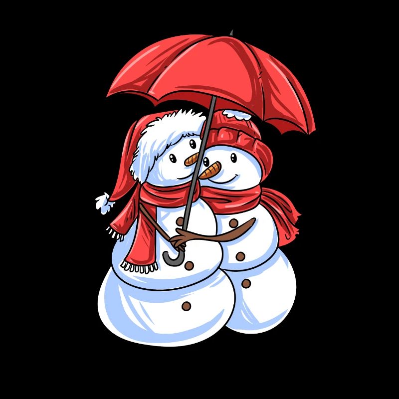 Schneemann Liebe