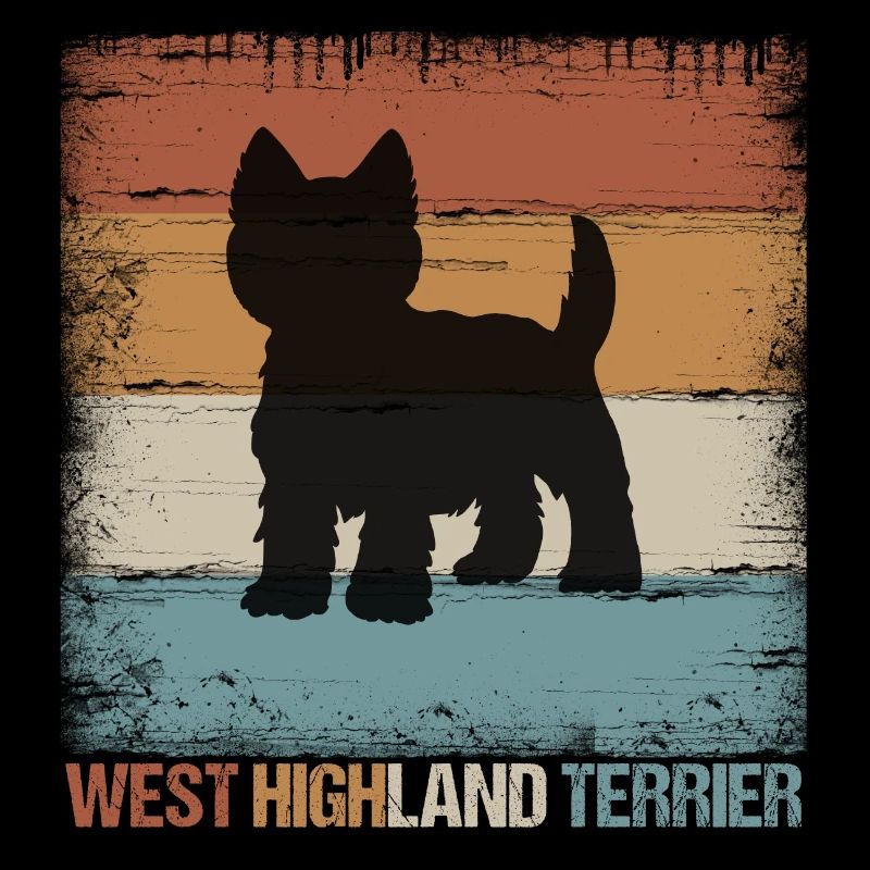 Westie West Highland Terrier Hund Geschenk