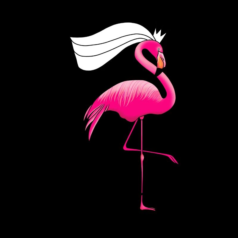 Braut Flamingo