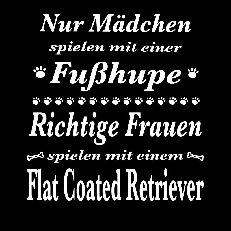 Flat Coated Retriever Tshirt Flat Coated Retriever