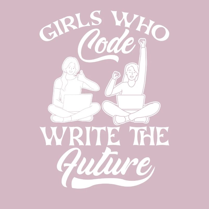 Développeur Coder Programmeur Girl