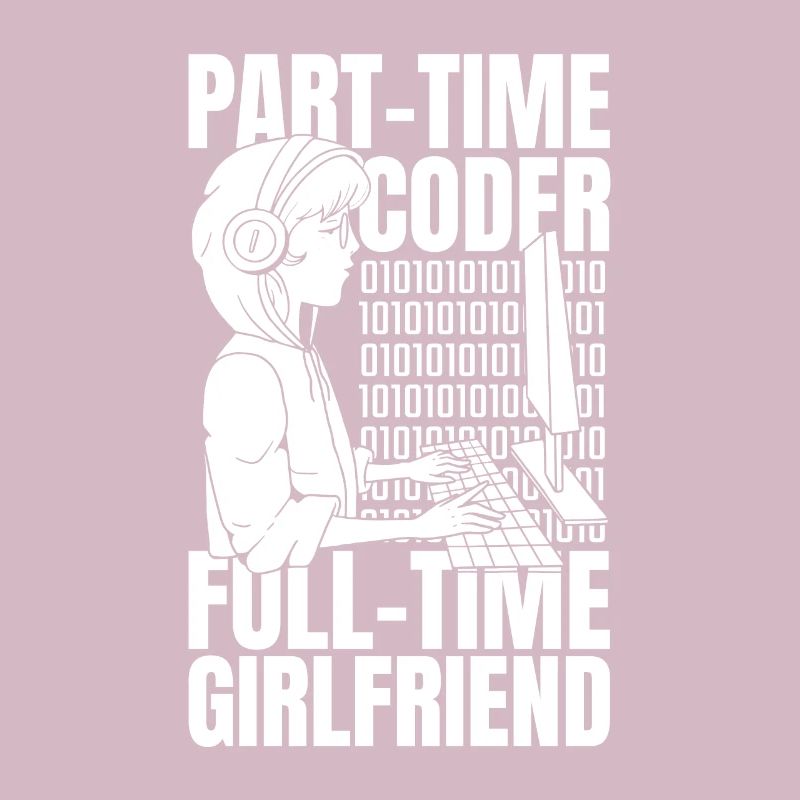 Entwickler Coder Programmierer Feste Freundin