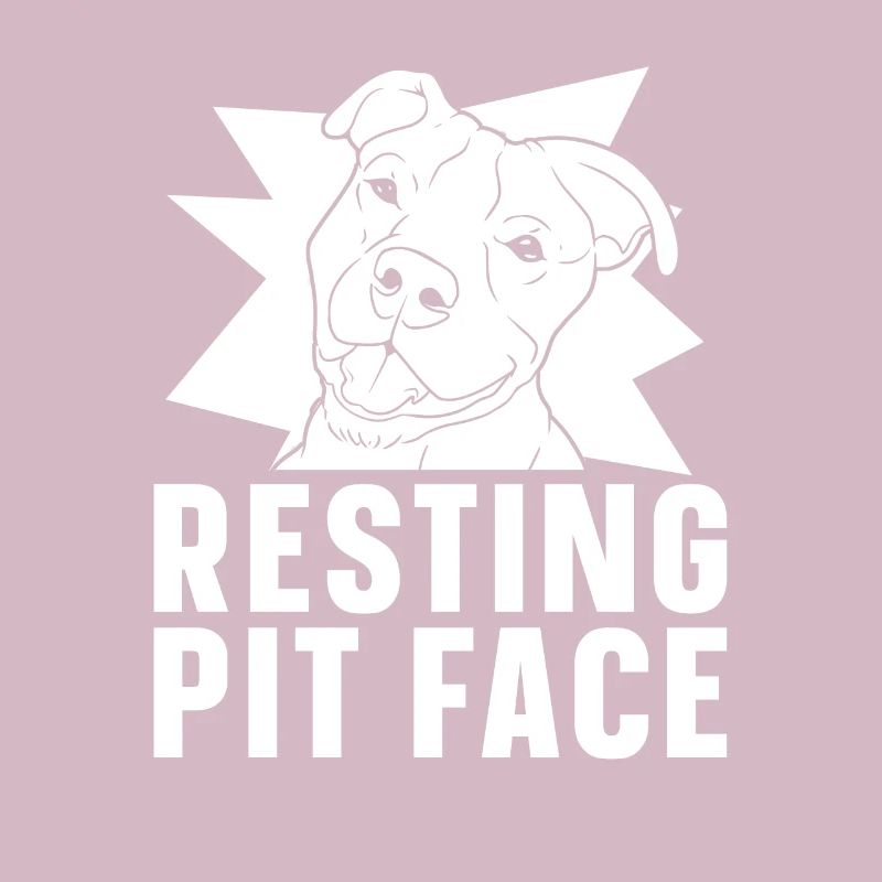 Pitbull Pitbull Verbot Resting Pit Face