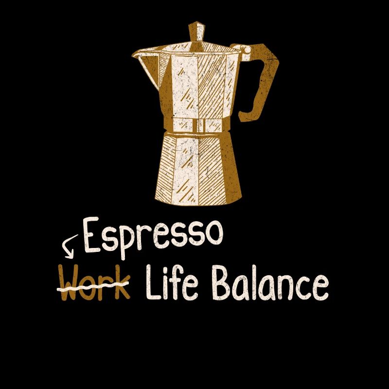 Espresso Work Life Balance - Coffeeshop