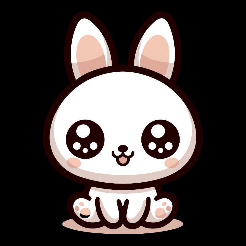 Kaninchen Bubble Tea Kawaii