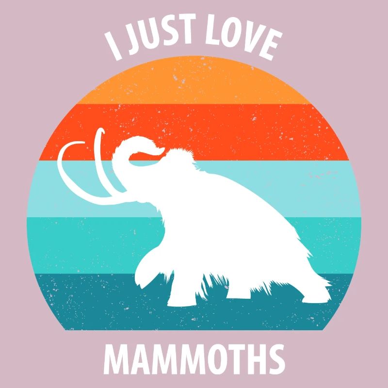 Lustiges Mammut Steinzeit Eiszeit Design Urzeit