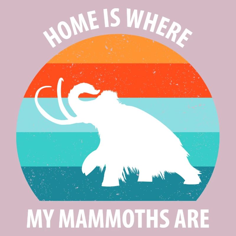 Funny Mammoth Stone Age Ice Age Design Prehistoric