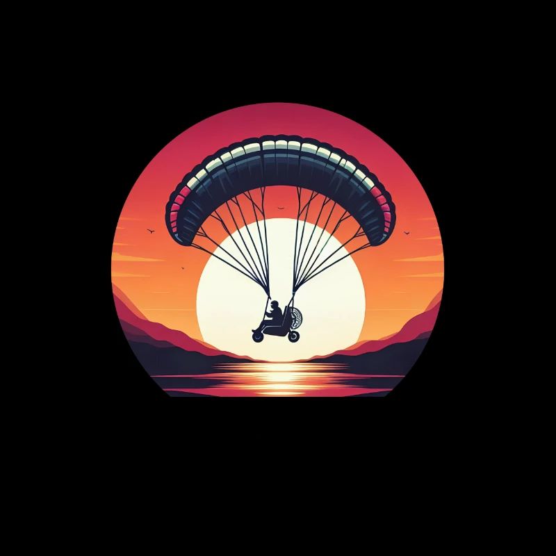Pilote de paramoteur Paramoteur Parapente motorisé