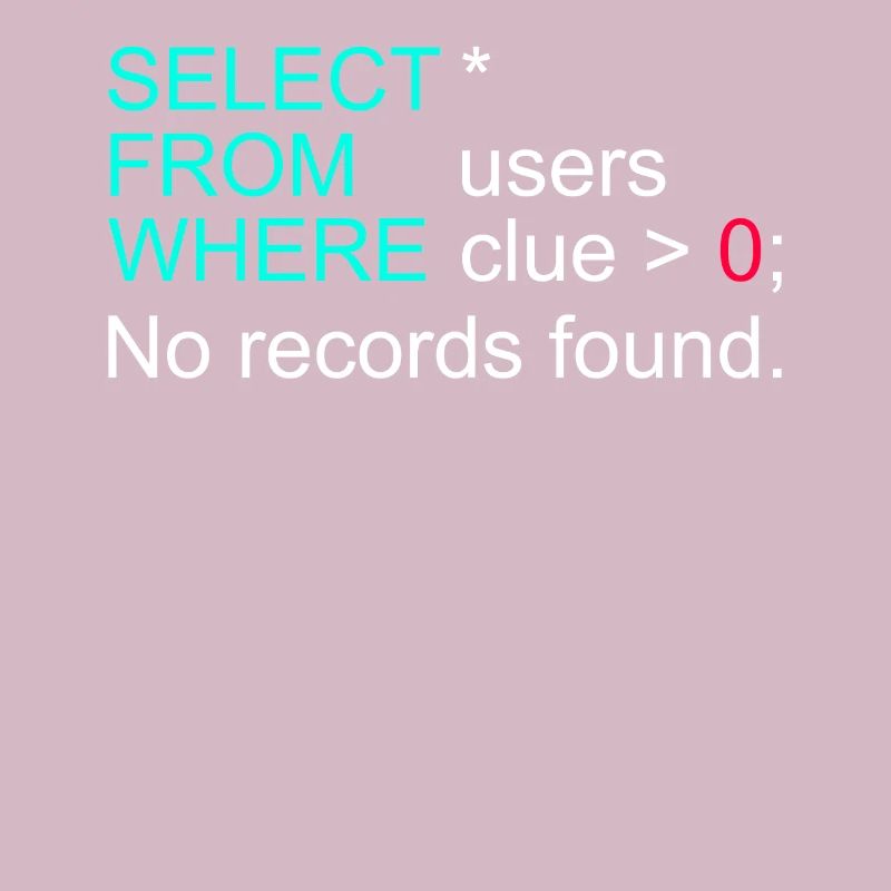 Database Data SQL Programmer Administration