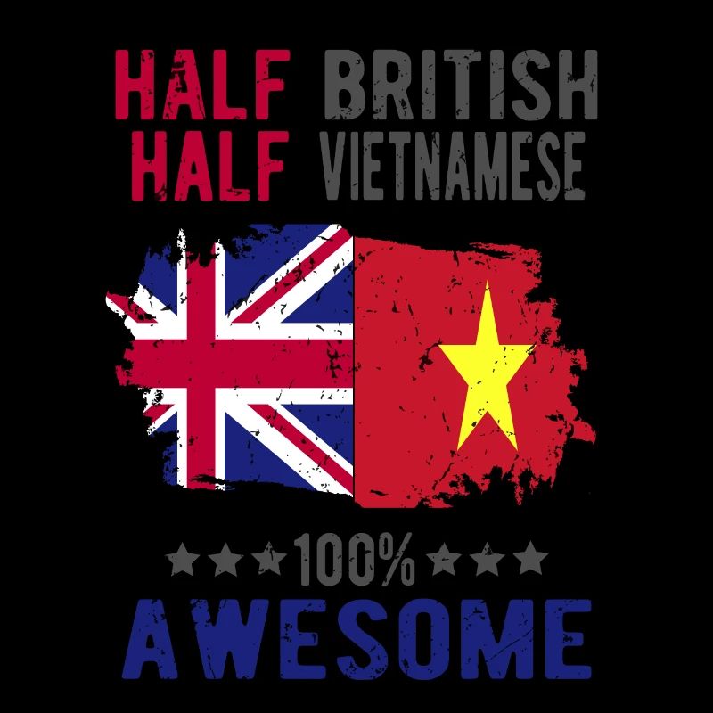 Half British Half Vietnamese