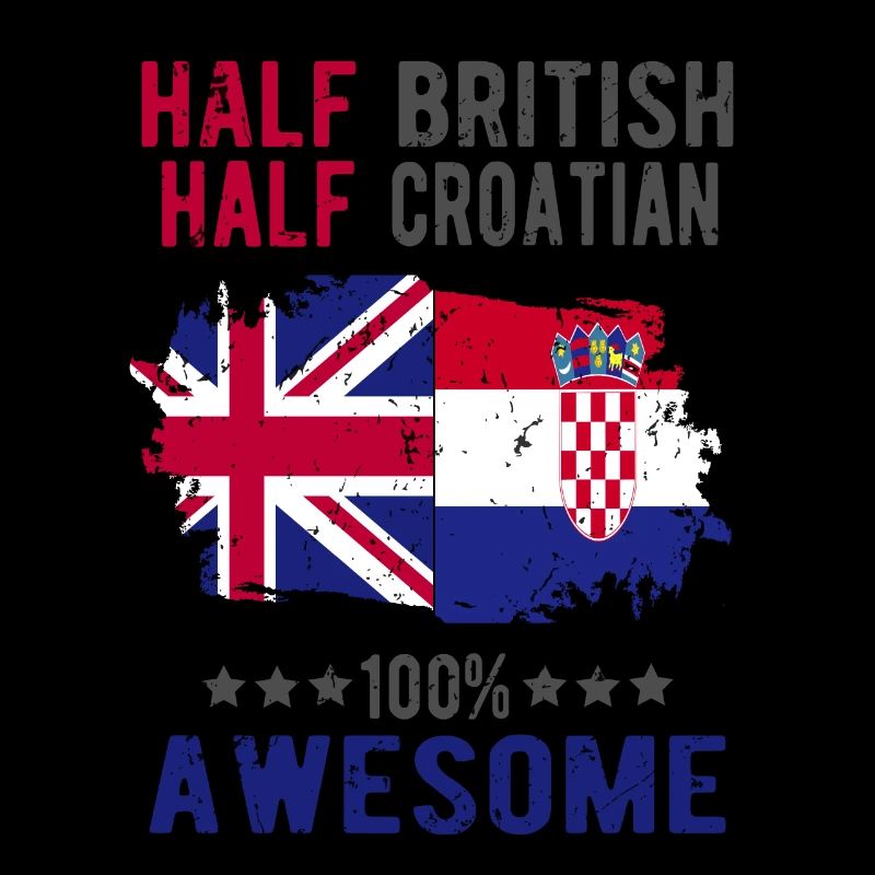 Half British Half Croat