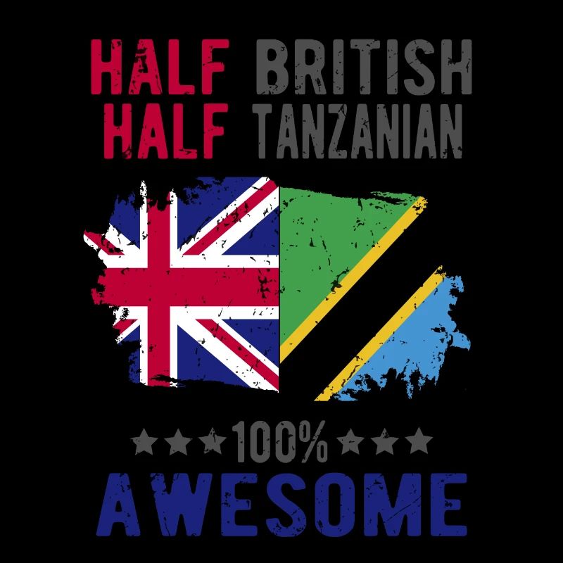 Half British Half Tanzanian