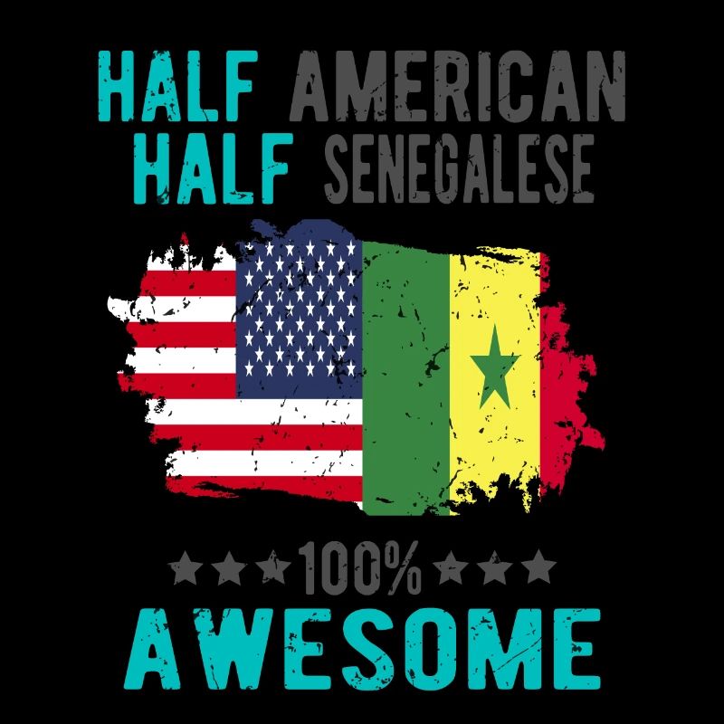 Moitié américain moitié sénégalais