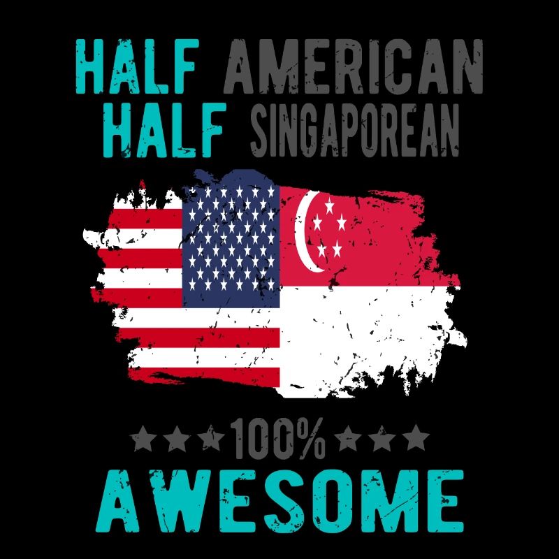 Moitié américain moitié singapourien