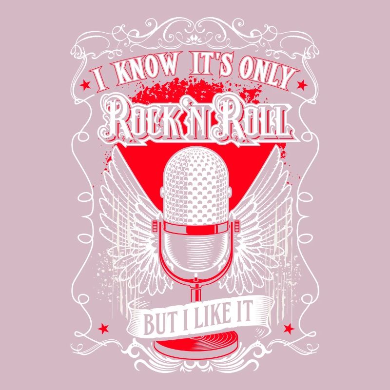 C’est rock and roll - Microphone rétro