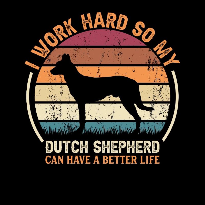 Hart Arbeiten - Retro Dutch Shepherd