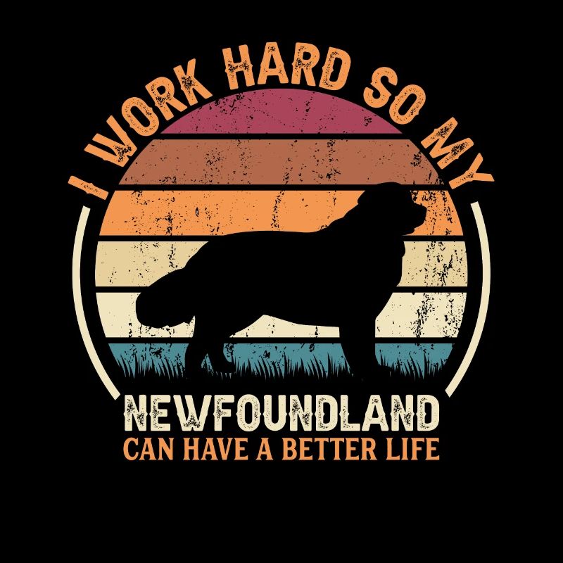 Travailler dur - Retro Newfoundland