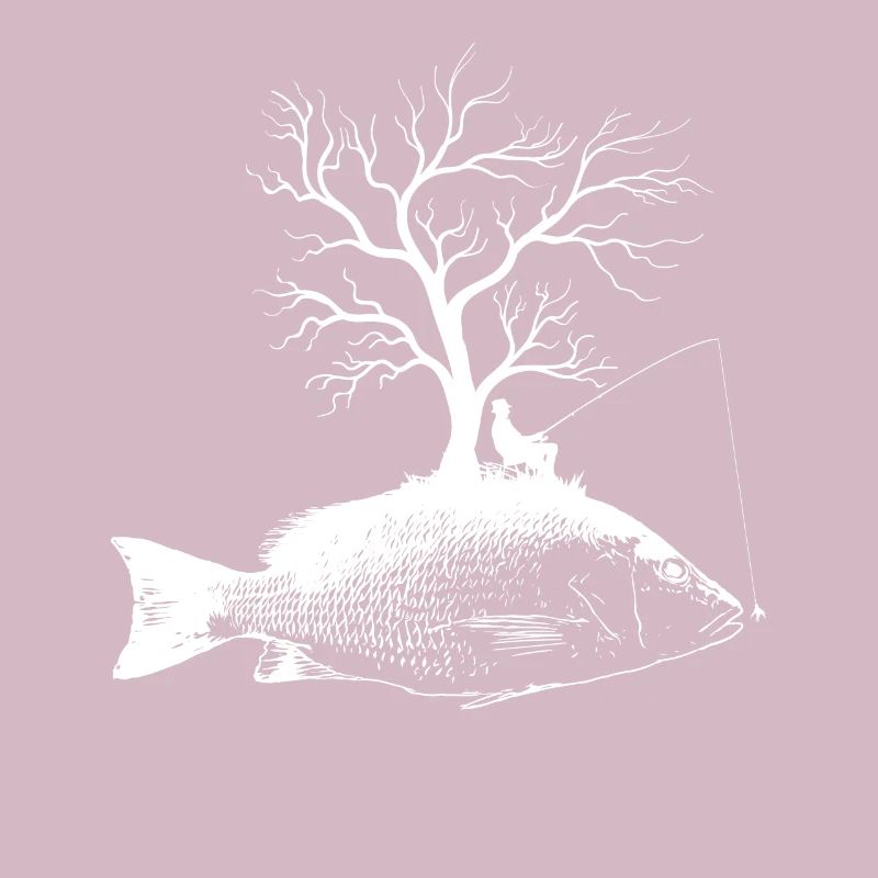 Graphic Tree - Fish Redfish