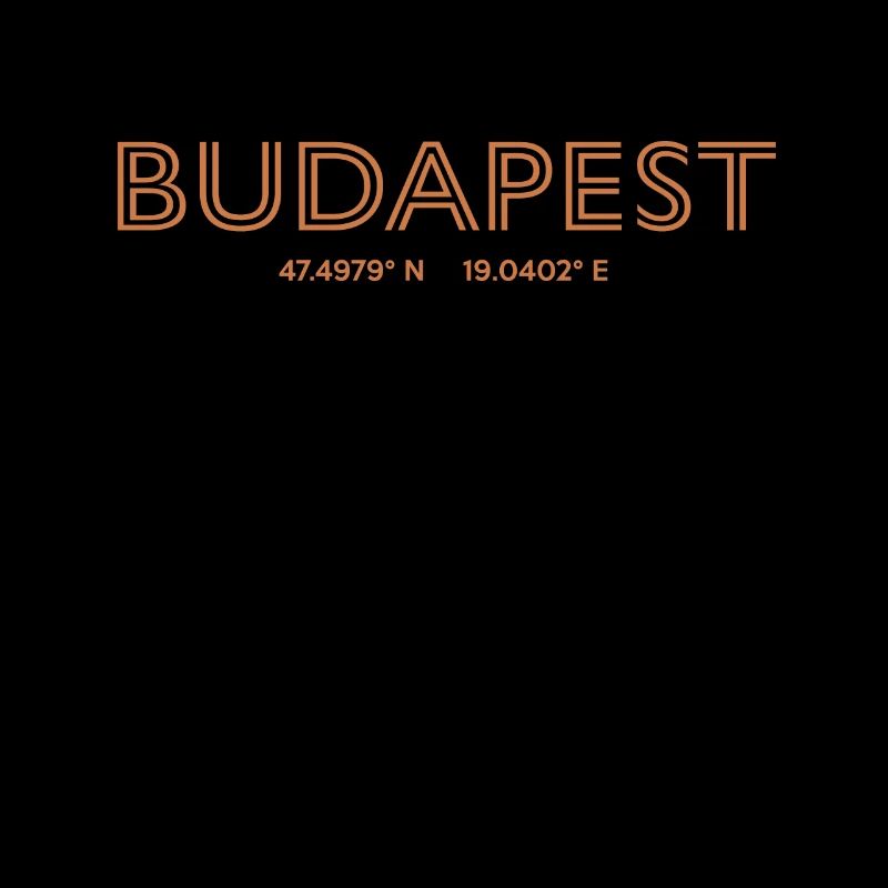 Hungary City Coordinates - Budapest